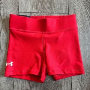 Under armour compression mid rise shorts